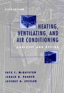 Heating, Ventilating, and Air Conditioning Analysis and Design by 