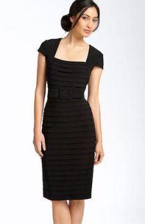 adrianna papell shutter pleat dress in Clothing,  
