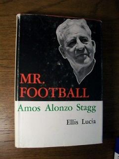 Mr Football AMOS STAGG History Chicago College Football Sport 