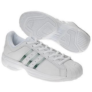 ADIDAS SUPERSTAR 2G TC TEAM COLOR BASKETBALL SHOES WHITE NEW 018842