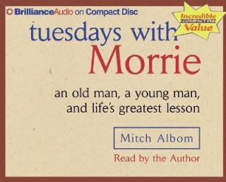   and Lifes Greatest Lesson by Mitch Albom 2002, CD, Unabridged