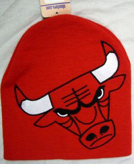 Chicago Bulls hat cap beanie official NBA Basketball Brand New winter 