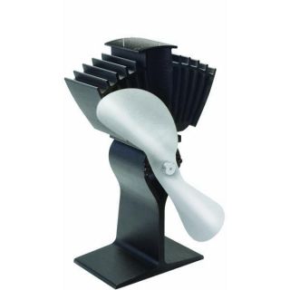   Airmax Nickel Heat Powered Wood Stove Fan by Caframo No. 812AM KBX