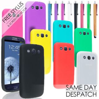   SKIN CASE COVER FOR SAMSUNG GALAXY S S2 S3 ACE ACE 2 SCREEN PROTECTOR