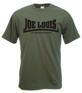 Joe Louis The Brown Bomber   T Shirt, Boxing Legend, Heavyweight 