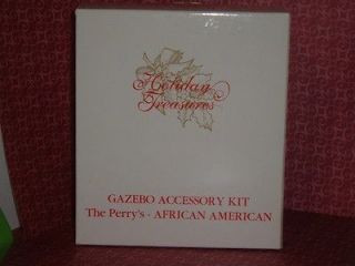 Avon Figurine Gazebo Accessory Kit   The Perrys African American