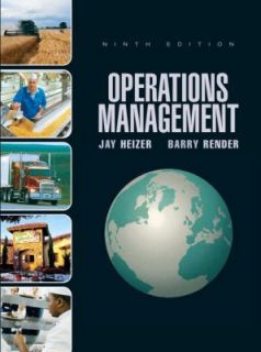Operations Management by Barry Render and Jay Heizer 2008, CD ROM 
