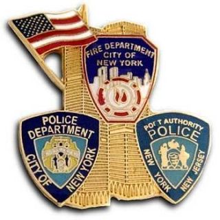 US NYPD, FDNY & Port Authority Police Tie Pin Badge