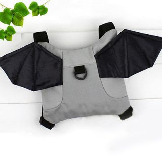 Baby Kids Walking Wings Toddler Walk Safety Harness Backpack Bat Bag 