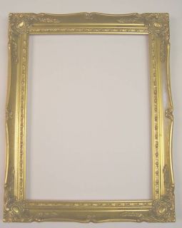 PICTURE FRAME  ORNATE BRIGHT GOLD  12x16/12 x 16 678G