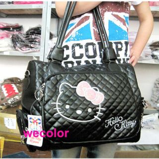New Hellokitty PU LEATHER Hand Bag Purse Shoulder Girl Gift White