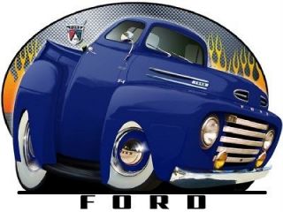1948 1949 1950 F 1 Ford Pickup Truck Licenced Tshirt F1