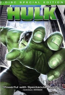 The Hulk DVD, 2003, 2 Disc Set, Widescreen