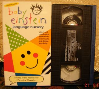Baby Einstein Vhs in VHS Tapes