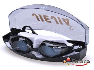 JIEJIA Swimming Swim Goggles UV Protect Watertight Anti fog Black 