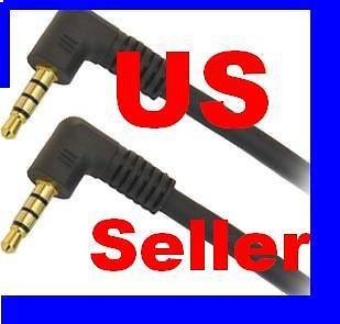 5mm 4 conductor/4 ​pole/3 ring mini plug AV cable From USA