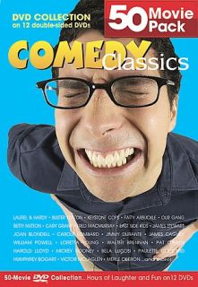 Comedy Classics 50 Movie Pack DVD, 2004, 12 Disc Set