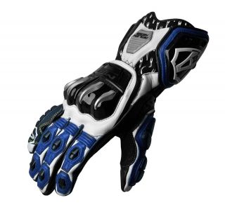 Arlen Ness A Spec GP Race Glove Black/Blue/Whi​te Large