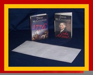   20 Brodart ARCHIVAL Fold on Book Jacket Covers   Super Clear Mylar