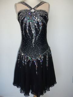 CUSTOM MADE TO FIT NEW ICE SKATING DANCE DRESS