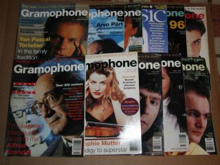   Magazine 1996 lot 10+1 issues collection CECILIA BARTOLI Arvo Part