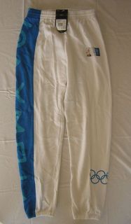 ATHENS 2004 OLYMPIC GAMES   TORCH RELAY UNIFORM JOGGING PANT/ SIZE 2XL