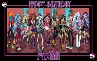 monster high cake decorations in Holidays, Cards & Party Supply
