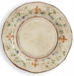 ARTE ITALICA Set of 4 Medici Round Italian Ceramic Dinner Plates Made 