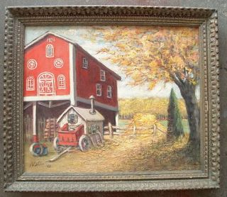 Fred W. Weber painting Bucks County Listed artist