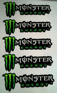 Stickers Monsters Racing ATV Motocross Truck Honda Suzuki Yamaha Fox 