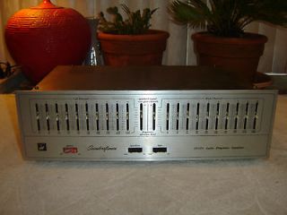   20 12A, Audio Frequency Graphic Equalizer, Eq, Vintage Rack