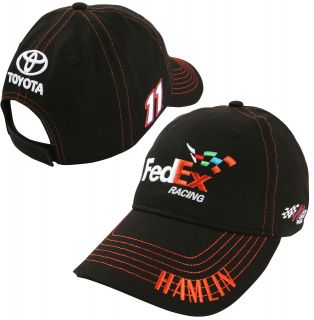   Denny Hamlin FED EX RACING Chase Authentics Pit Hat, FE Racing Logo