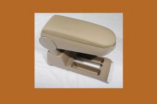 Interior Cabin Armrest Console Beige Leather Fabric VW Polo 9N 9N3 GTI
