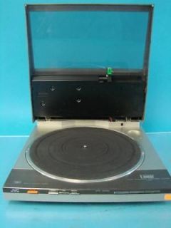 Vintage JVC Turntable Record Player Model L E22 Audio Technica Fully 