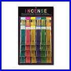 INCENSE STICK DISPLAY, 48 PACKAGES, GREAT FOR FLEA MARKETS
