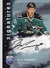 07 08 BRIAN CAMPBELL AUTO BAP Be A Player Signature #S BC 2007 08