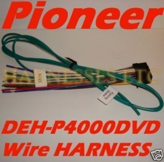 PIONEER DVD Screen Wire Harness AVH P4000DVD NEW