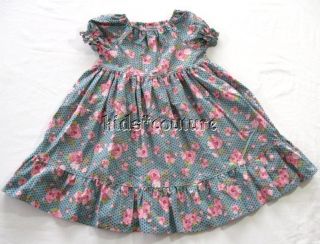 kl 3Ts & ME Custom Boutique Etsy Resell~Floral Peasant Dress~3 4