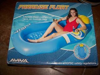 Aviva Paradise Float Inflatable Water Lounger