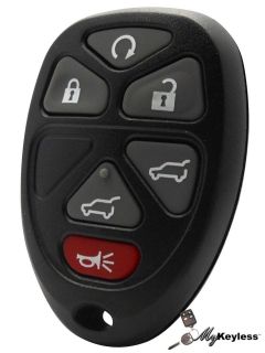 NEW GM REPLACEMENT KEYLESS ENTRY CAR REMOTE KEY FOB KEYFOB 6 BUTTON 