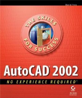 AutoCAD 2002 No Experience Required by David Frey 2001, Paperback 