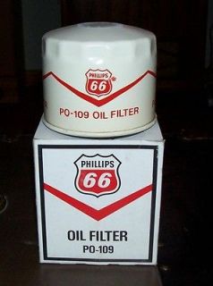 12 nos phillips 66 oil filter w box po 109 fram ph2865a wix 51390