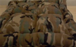 Camo Dog Bed, Large, 38 x 35 By Barney Boy