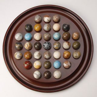 Bombay Mahogany Board Marble Game