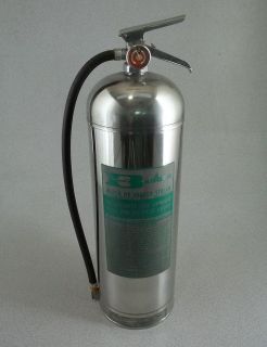 BADGER WP 41 2.5 GALLON CHROME WATER FIRE EXTINGUISHER  