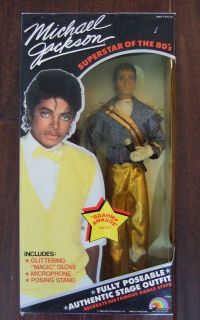 Michael Jackson Doll Grammy Awards outfit Superstar of the 80s New 