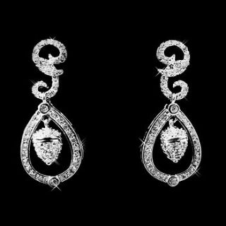 Royal Princess Kate Middleton Inspired Acorn Wedding Earrings E 8732