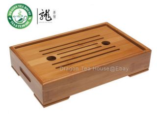 Chinese Bamboo Gongfu Tea Table Serving Tray 10 * 6
