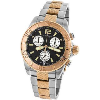 Stuhrling 79BB Stellar Sea Lion II Swiss Chrono Mens Watch