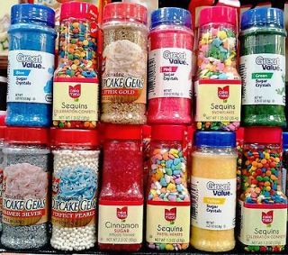   WILTON CAKE MATE HOLIDAY DECORATING SPRINKLES JIMMIES ~ PICK ONE